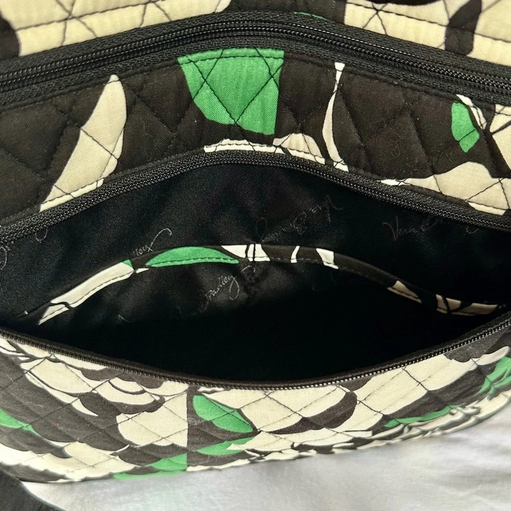 Vera Bradley “Imperial Rose” Triple Zip Hipster Crossbody - NWT